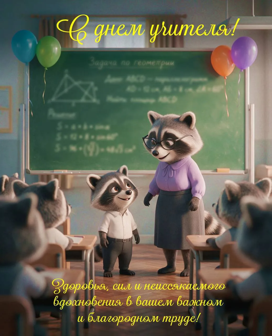 С Днем Учителя!💐👩🏽‍🏫