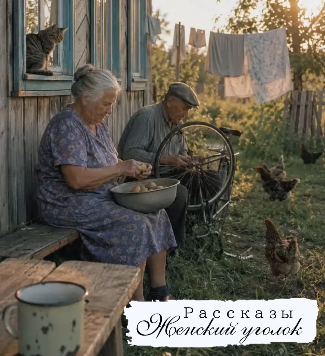 Родители моей соседки живут в глухой деревеньке. И обитают там шесть бабок, дед, козел, пять коз, ку