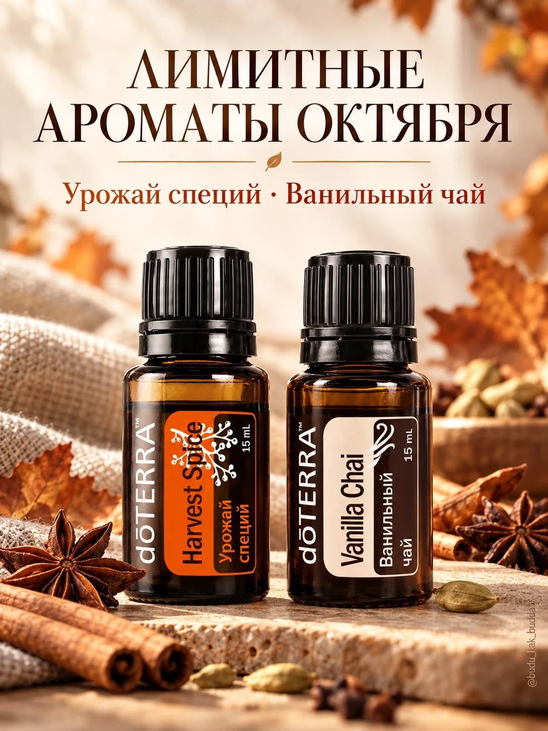 🍂 Две лимитные смеси октября: какую осень вы хотите дома?