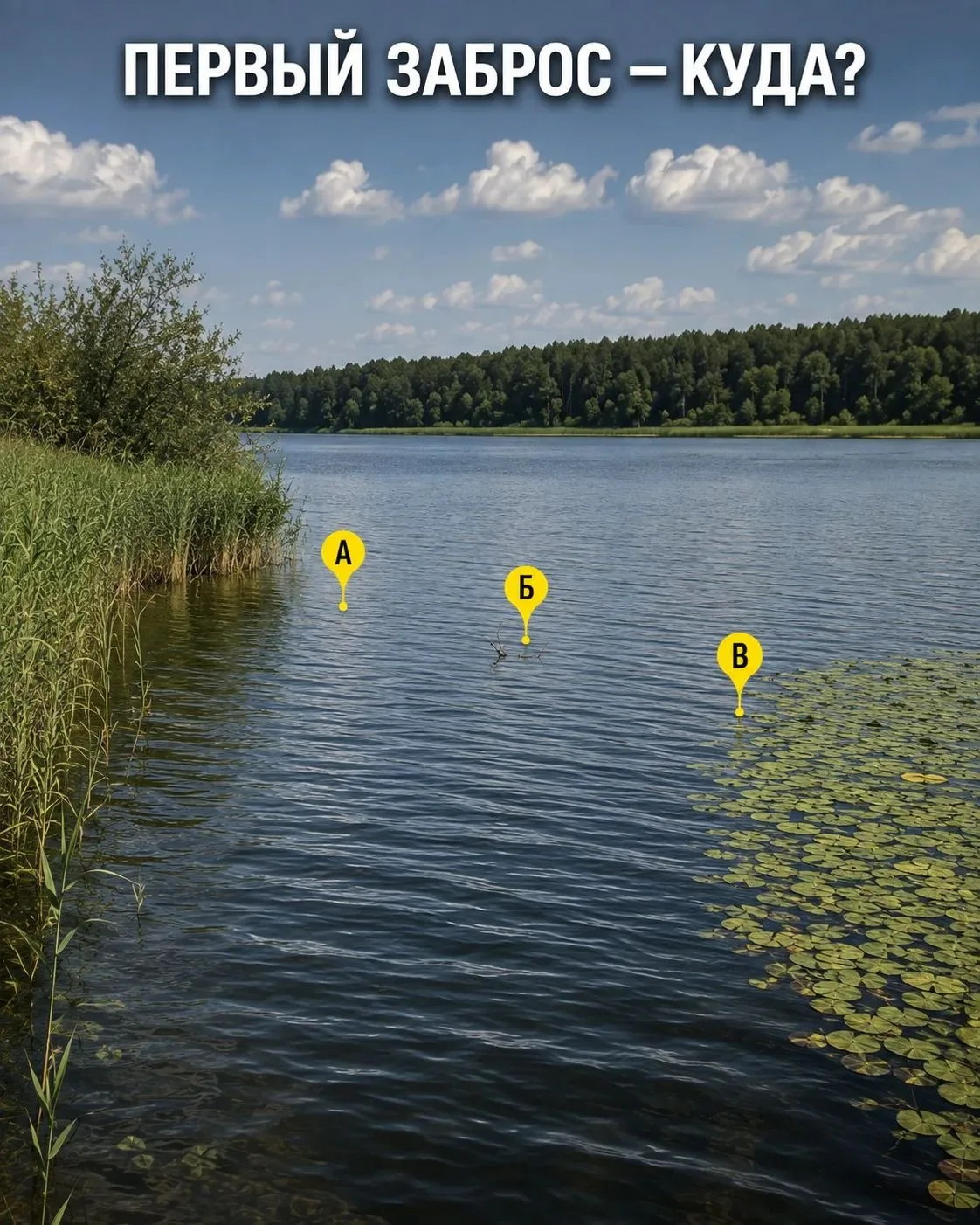 🎣# ПЕРВЫЙ ЗАБРОС. БЕЗ ПРАВА НА ОТМАЗКУ