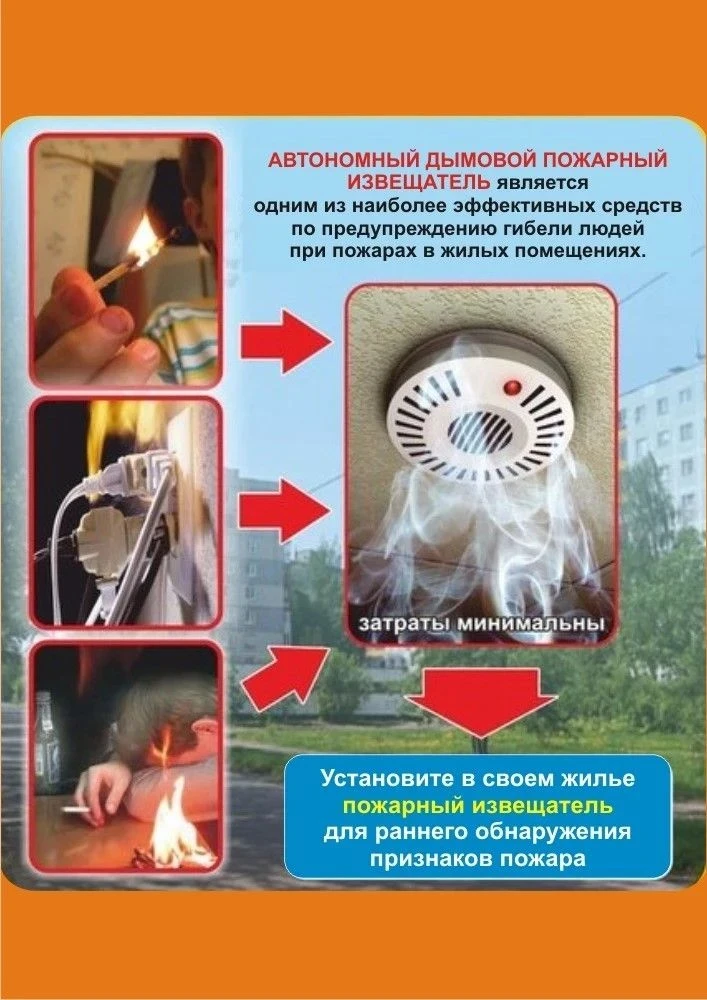 Уделите требованию пожарной безопасности в жилье должное внимание!!!
 
        Территориальный отдел