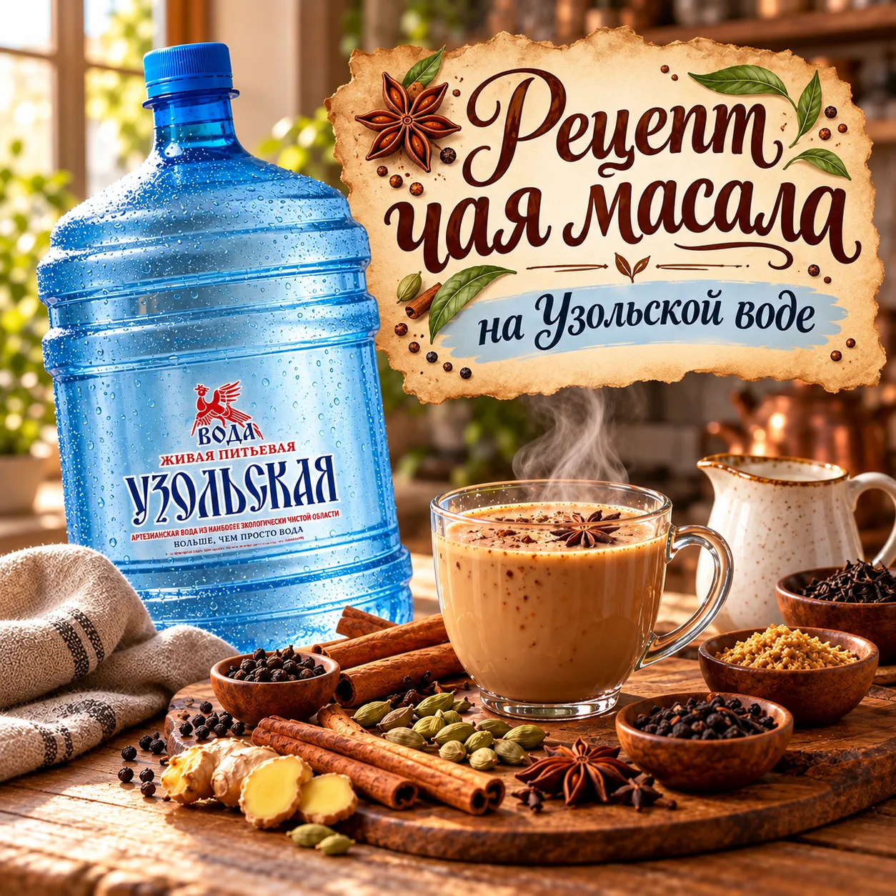 Когда за окном прохладно, нет ничего лучше, чем пряный, обволакивающий Масала-чай. ☕