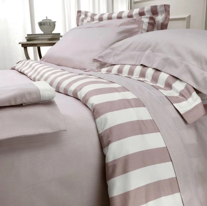 Полоска цветом и жаккардом 🛏️