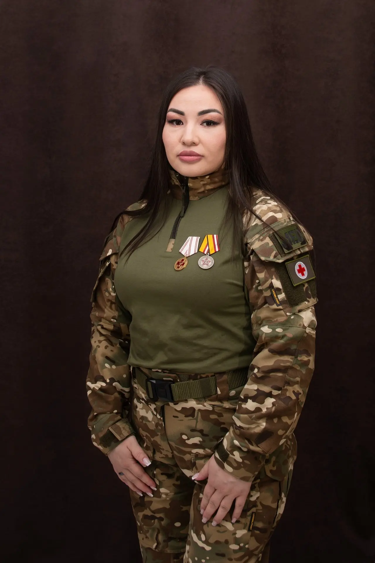 Сегодня мы расскажем Вам про участницу СВО. Аралбаева Нургуль Габдуловна - медицинская сестра госпит