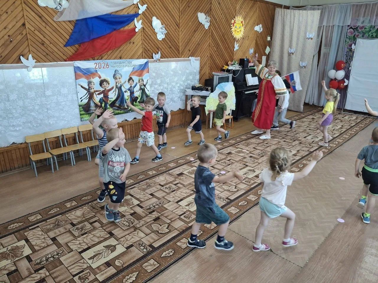 ❗️В рамках реализации проекта « Года единства народов России» в нашем детском саду прош...