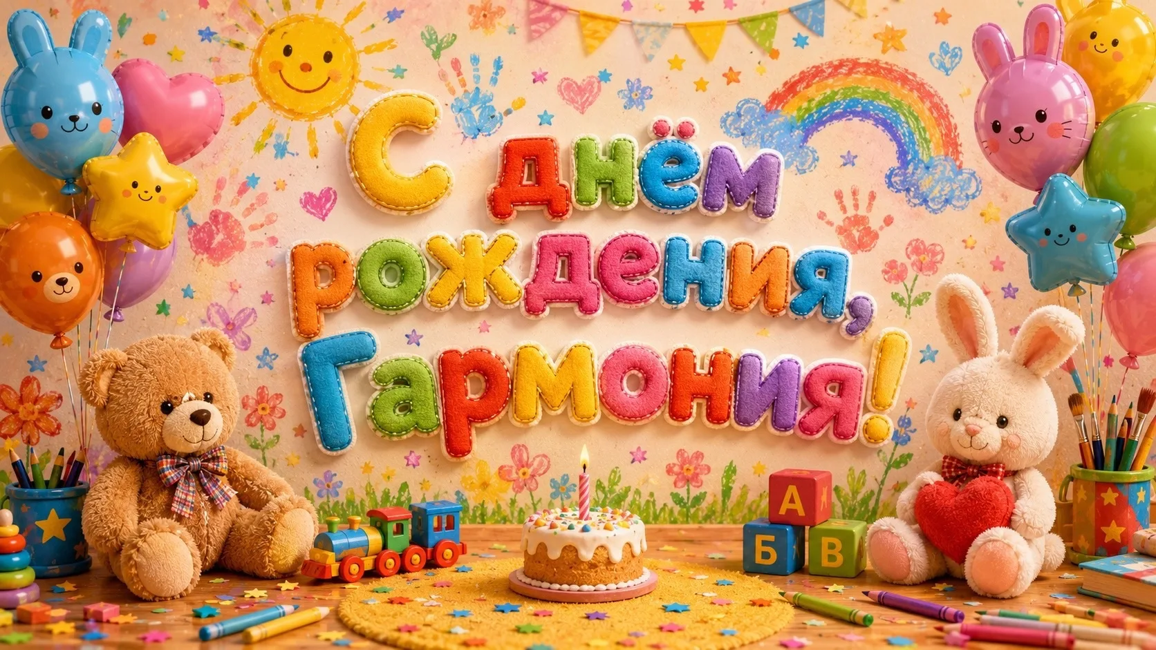 🎈🎂 С днём рождения, любимый детский сад «Гармония»! 🎂🎈