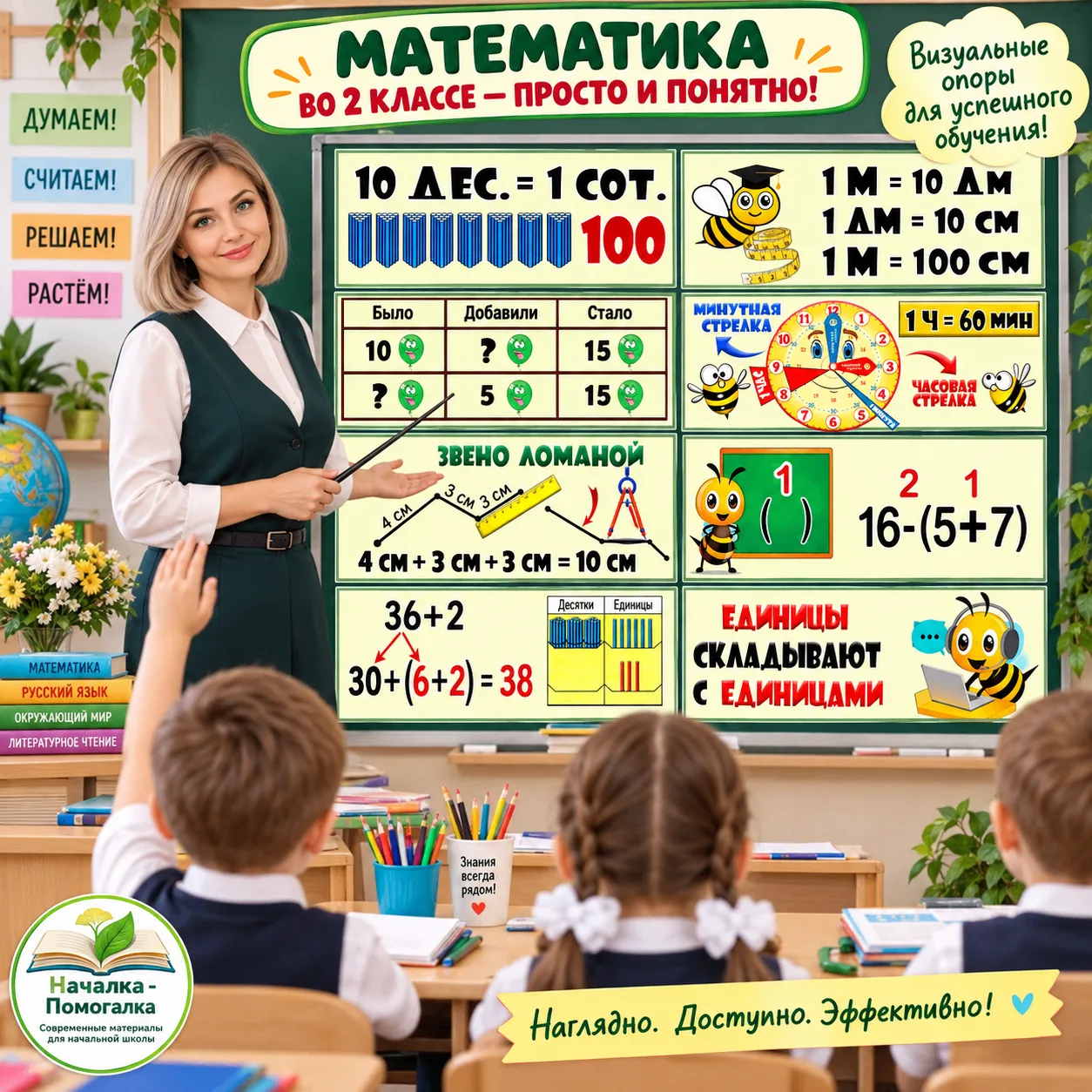📚 МАТЕМАТИКА, КОТОРУЮ МОЖНО УВИДЕТЬ И ПОНЯТЬ!