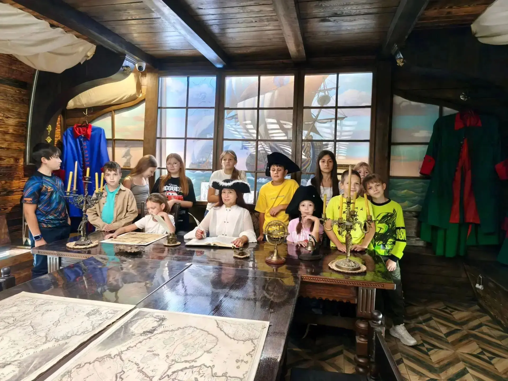 Музей "Петровские корабли" встречает гостей