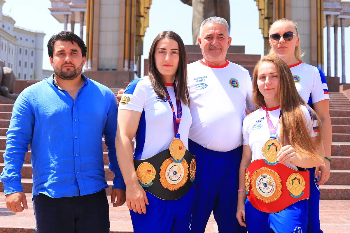 🏆 Гимн России в Душанбе — в честь наших! Тверские спортсменки — чемпионки мира по гушт...