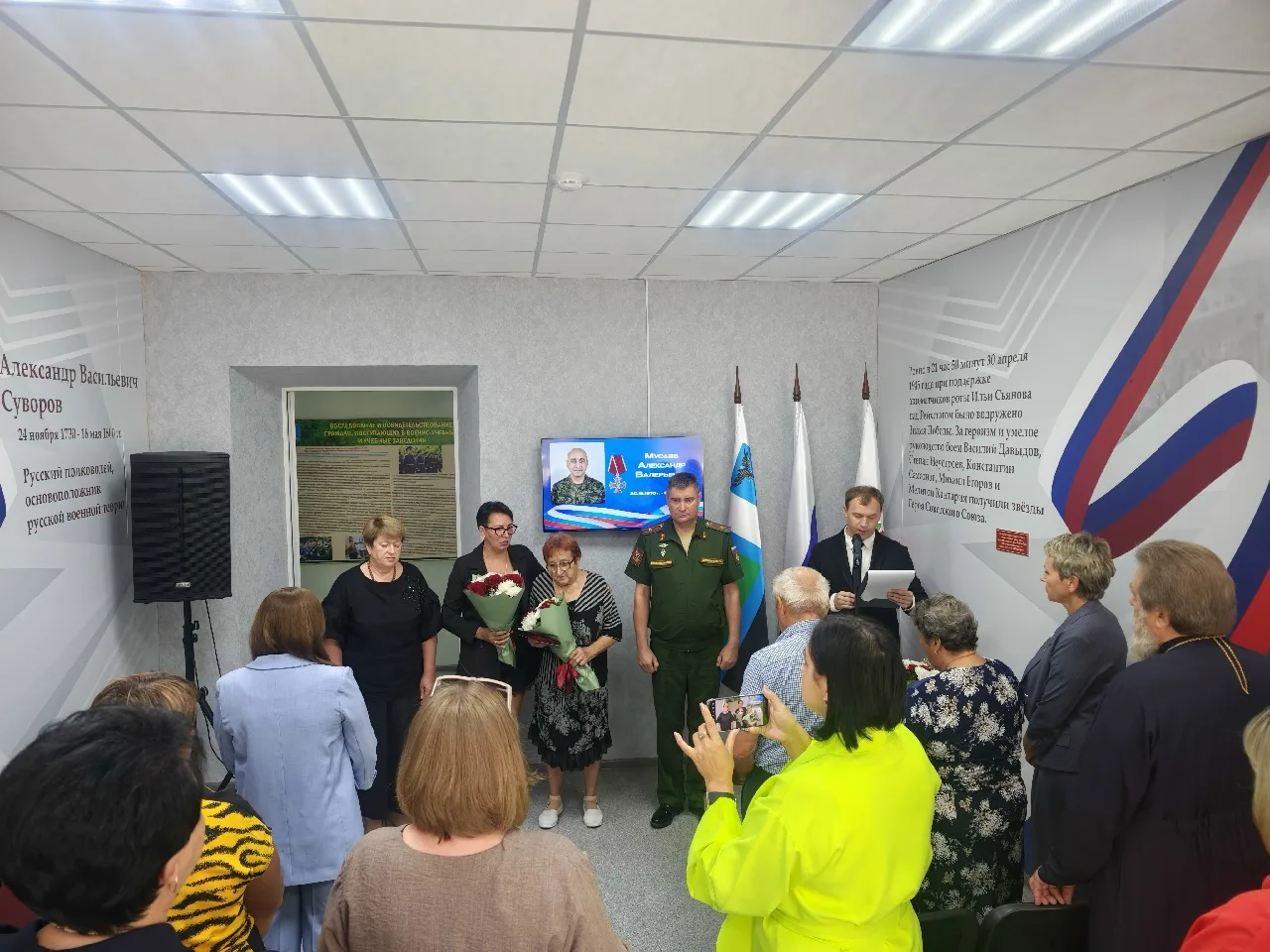 🎗Сегодня в военкомате города Корочи — день памяти, скорби и великой гордости!