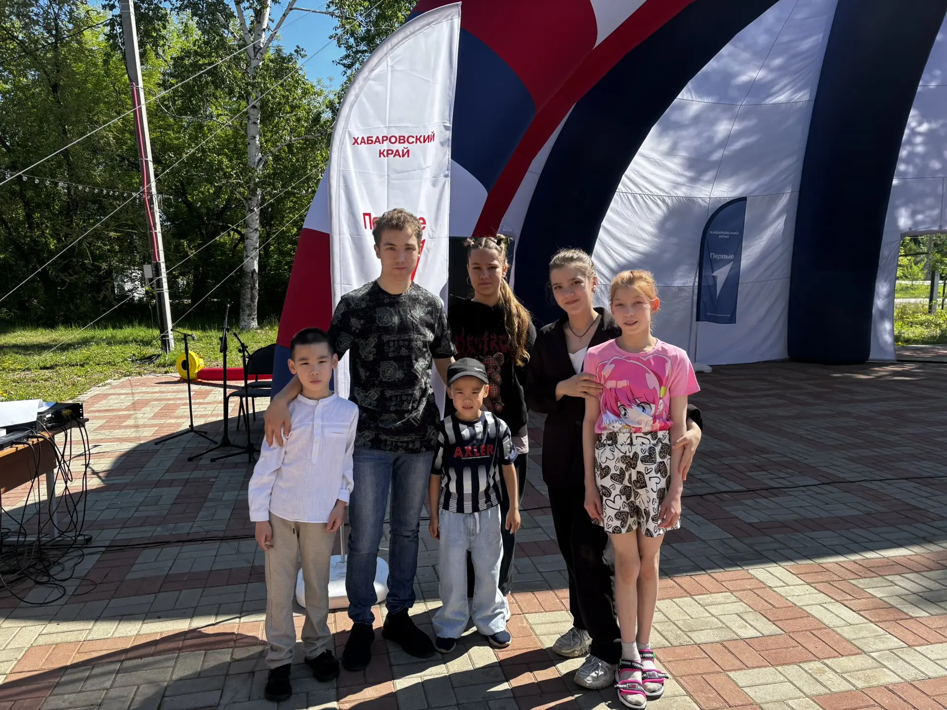 ☀️ Сегодня наши воспитанники приняли участие в замечательном мероприятии Движения Первых — «Фестивал
