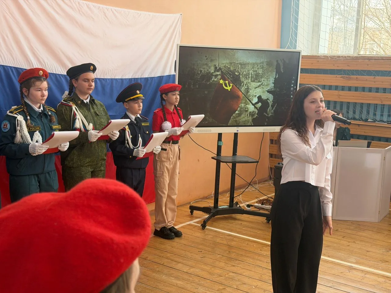 🇷🇺Святыня Победы в надежных руках: торжественная церемония в СОШ №3  Сегодня в жизни нашей школы про
