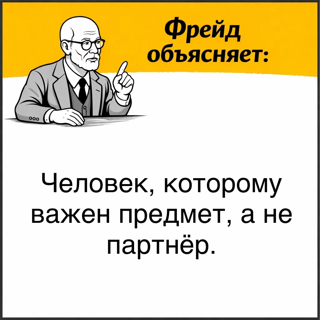 Фрейд описывал случаи, когда сексуальное влечение оказывается связано не с человеком целиком, а с от