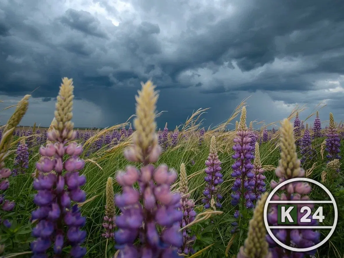 ☁️ Кингисепп, доброе утро!
Сегодня 24 июня, жителей города ждёт пасмурный и прохладный день с осадка
