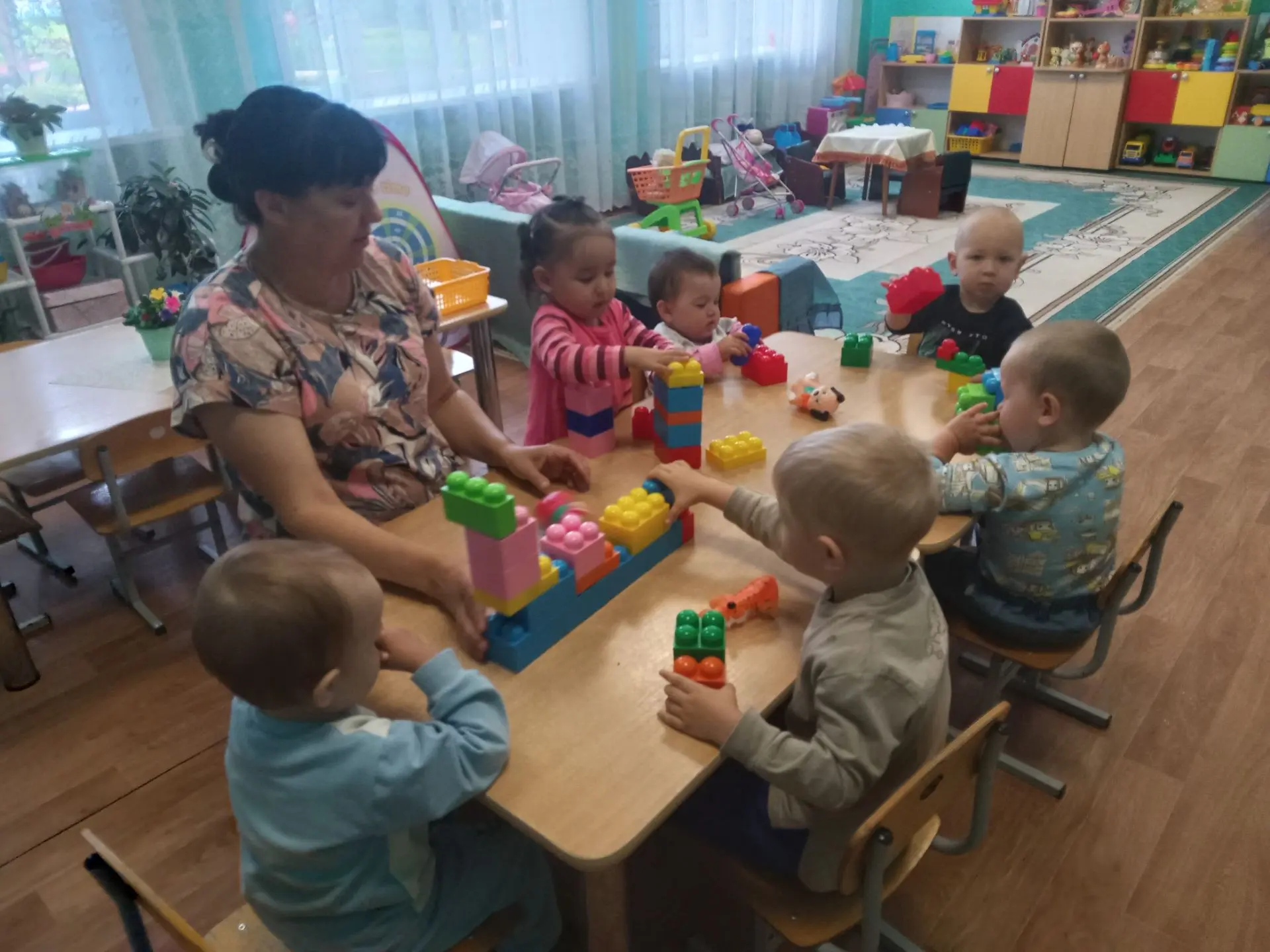 Группа "Росинка" приняла малышей в стенах МБДОУ детский сад "Радуга" р. п. Сосновоборск...