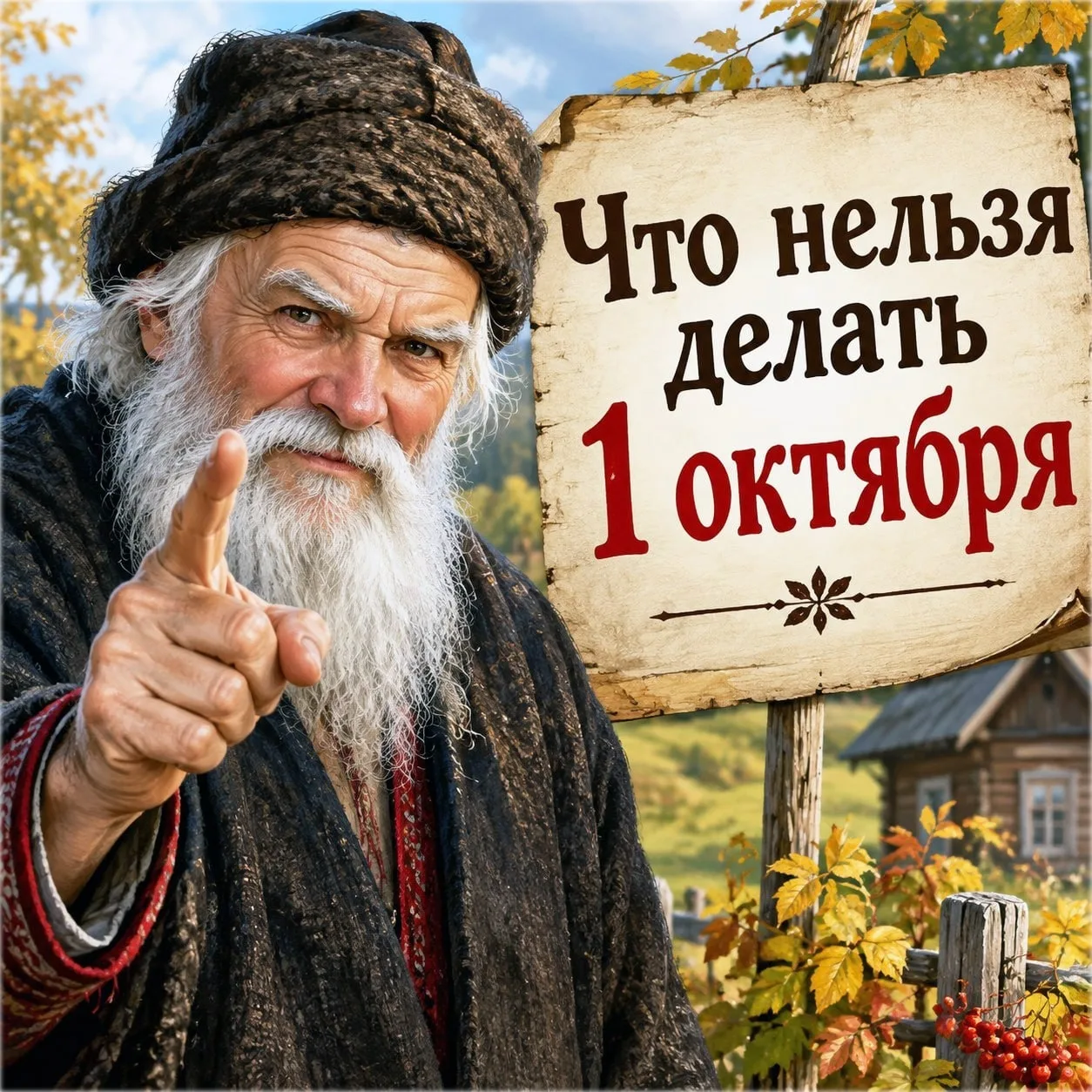 🚫 1 октября — Что нельзя делать