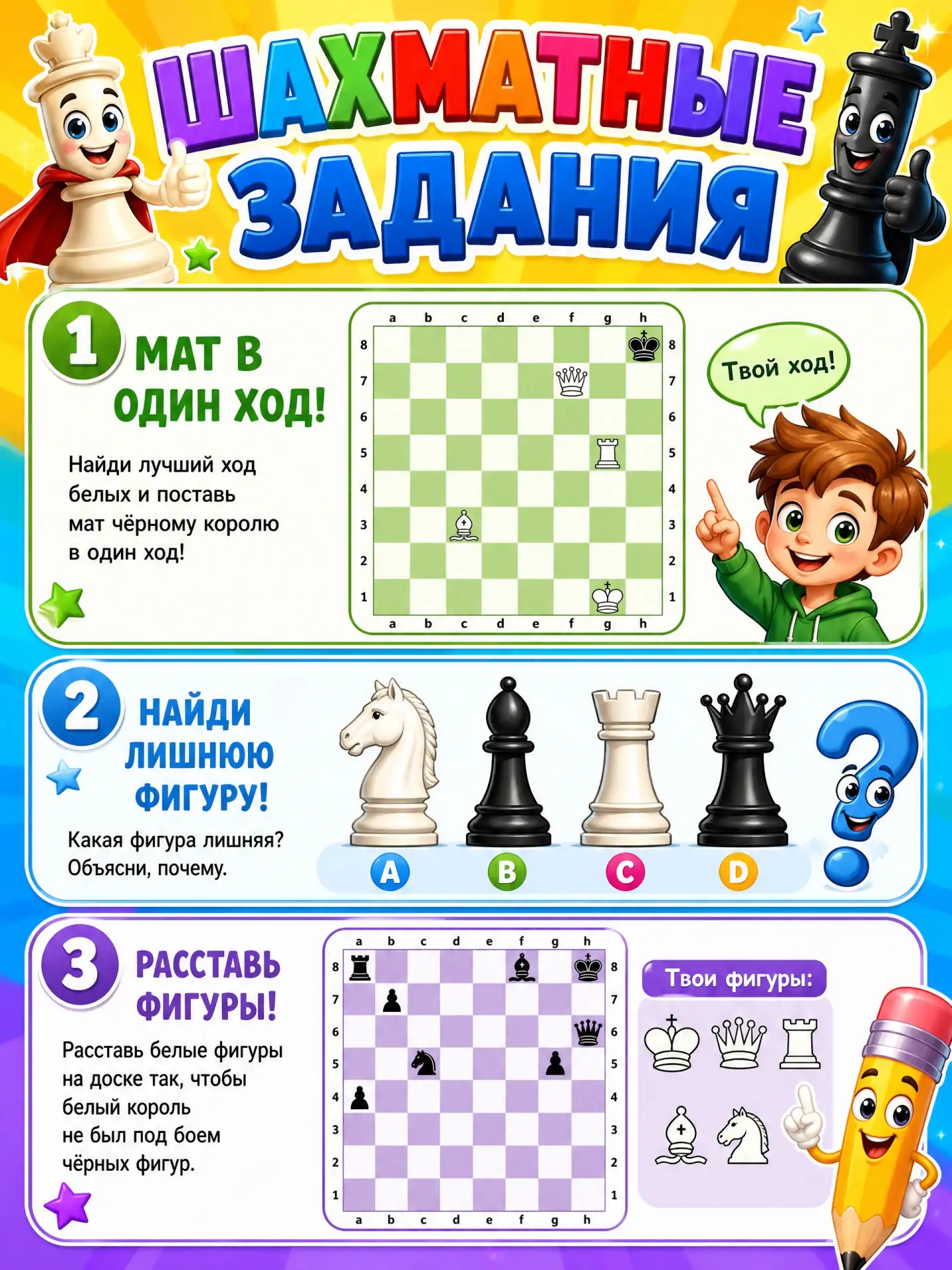 Друзья, а вы любите шахматы? ♟️