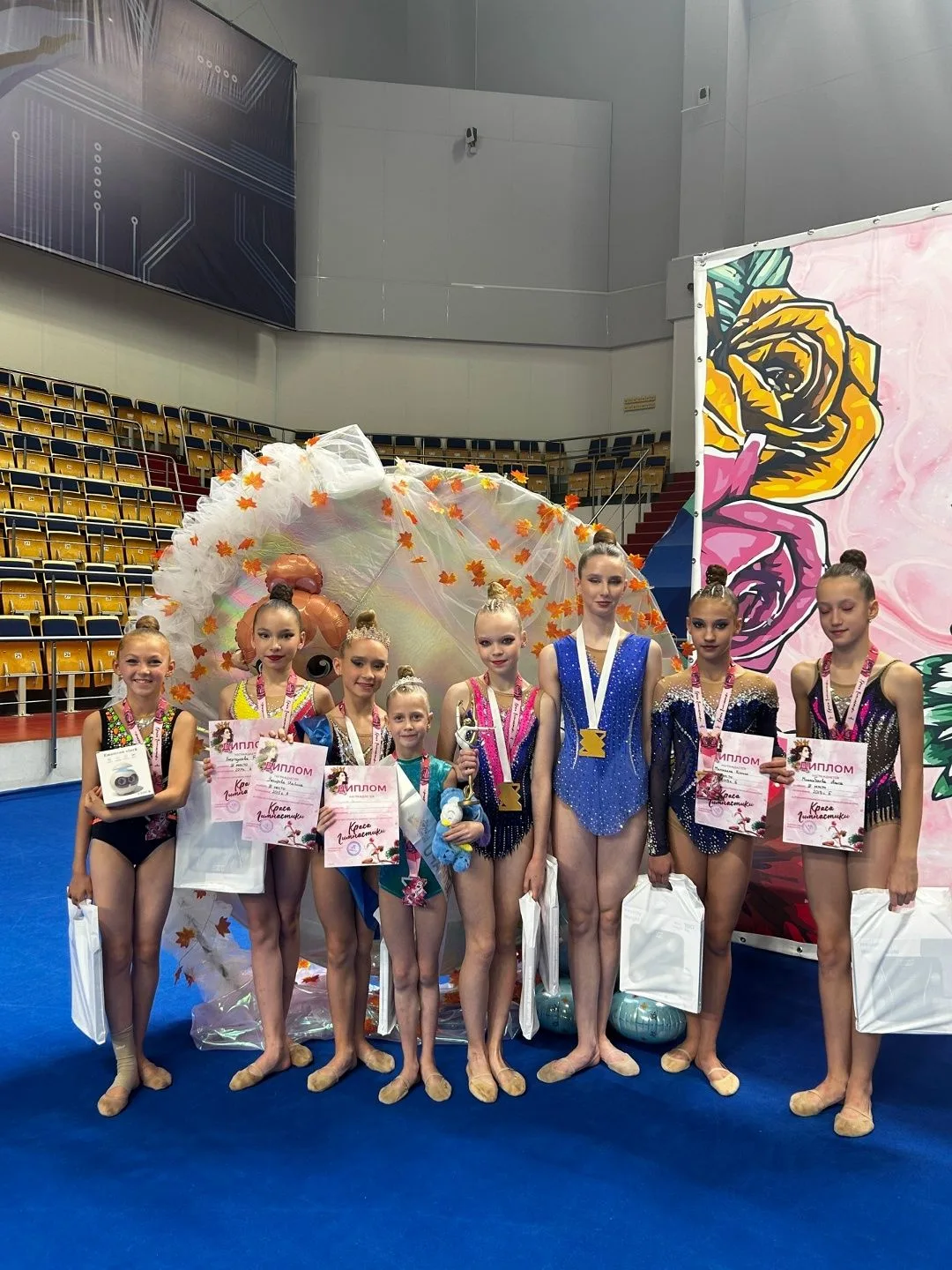 Казанда узган нәфис гимнастика буенча турнирда 1нче спорт мәктәбе гимнастлары сынатмады.