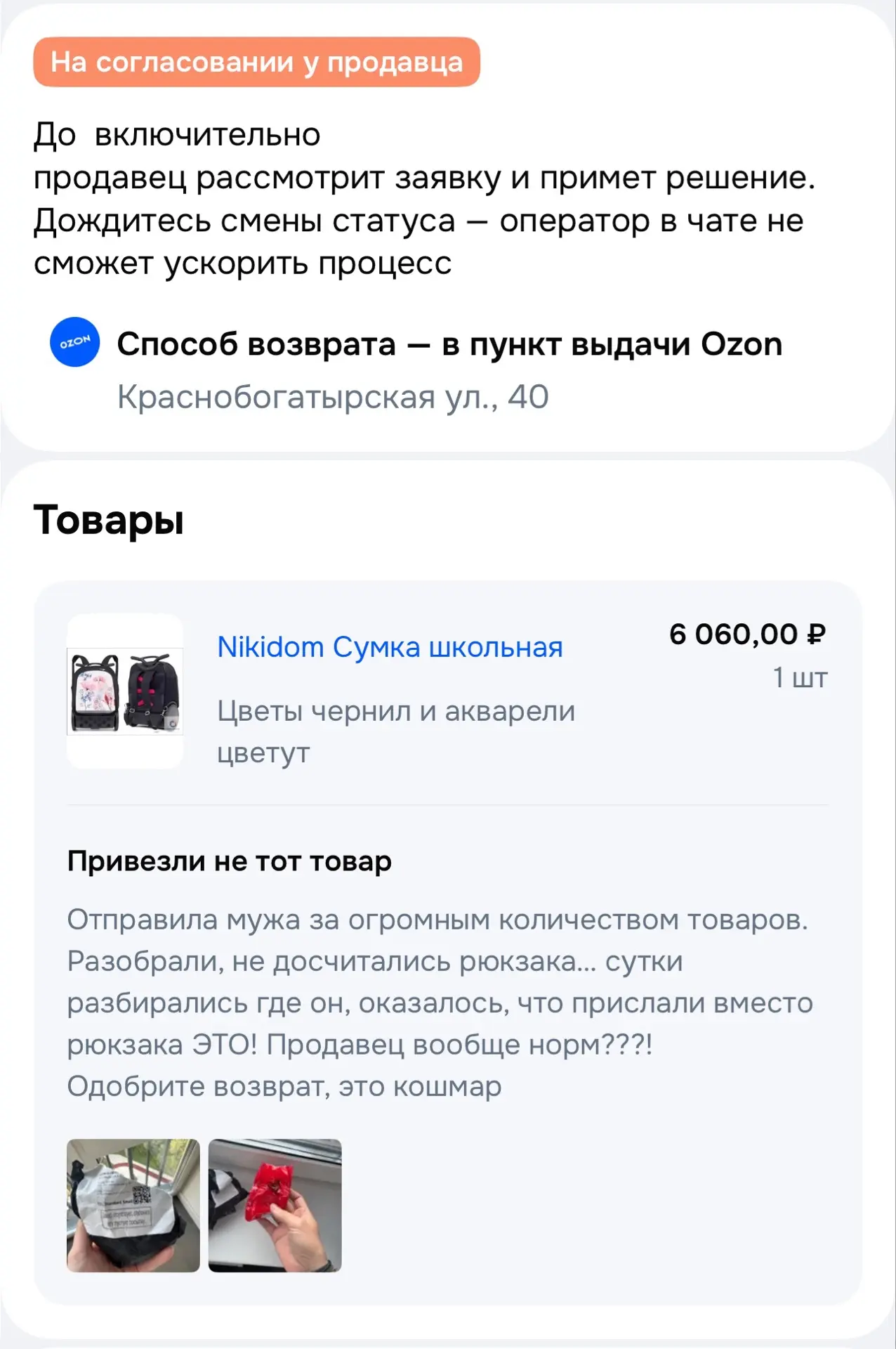 Заказала Ларе рюкзак на Ozon! Месяц ждала… привезли позже, поэтому мы были на даче, а м...