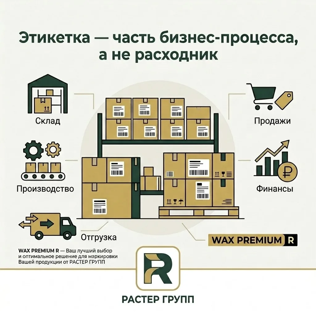 Изображение 1 к публикации «РАСТЕР ГРУПП — КОДИРУЯ МИР Риббоны и этикетки (белые, флексопечать). Работаем с FMCG и малым бизнесом, заказы от 1 риббона. Только нужное — мы на Вашей стороне!»