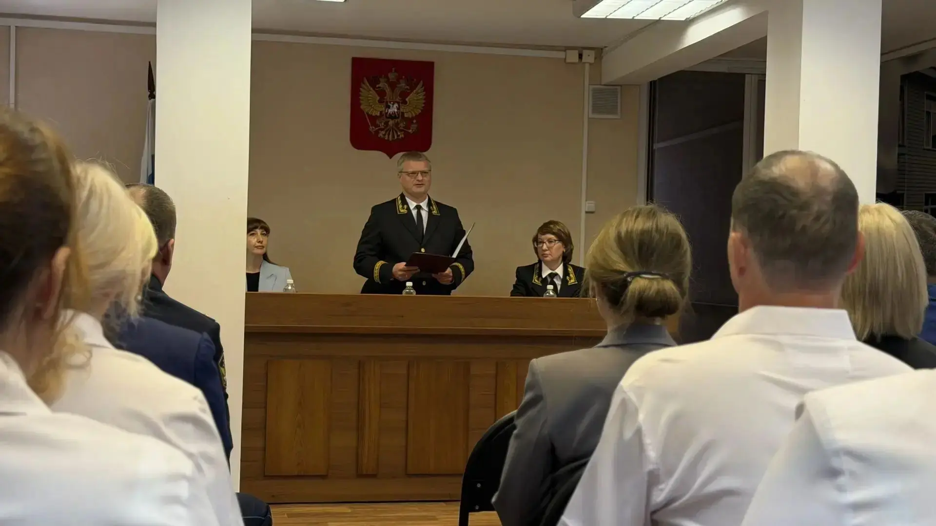 В Усольском городском суде официально представили нового председателя суда