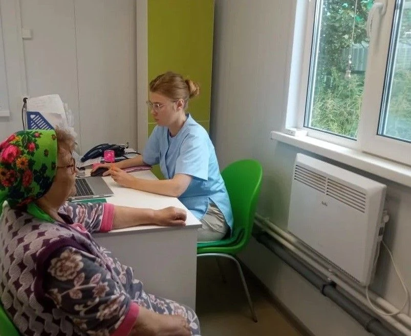 🏥За каждым участковым терапевтом нашей больницы закреплены не только улицы посёлка, но и отдалённые