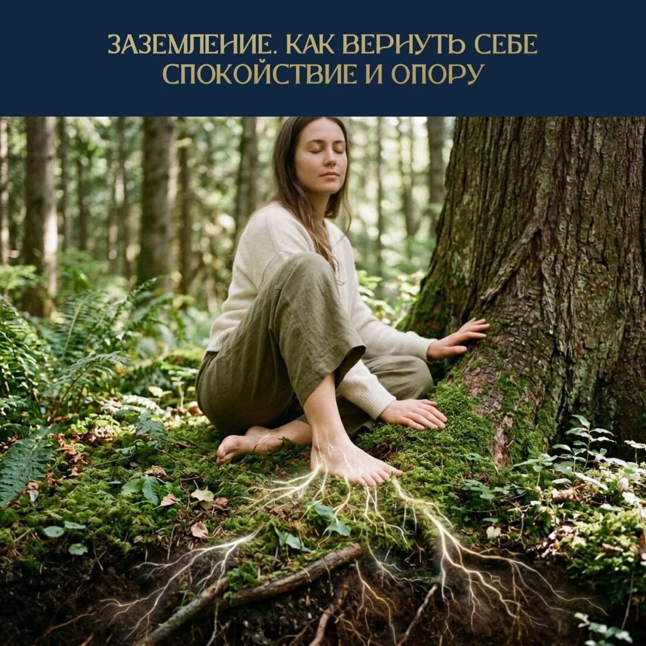 🌿✨ Заземление. Как вернуть себе спокойствие и опору