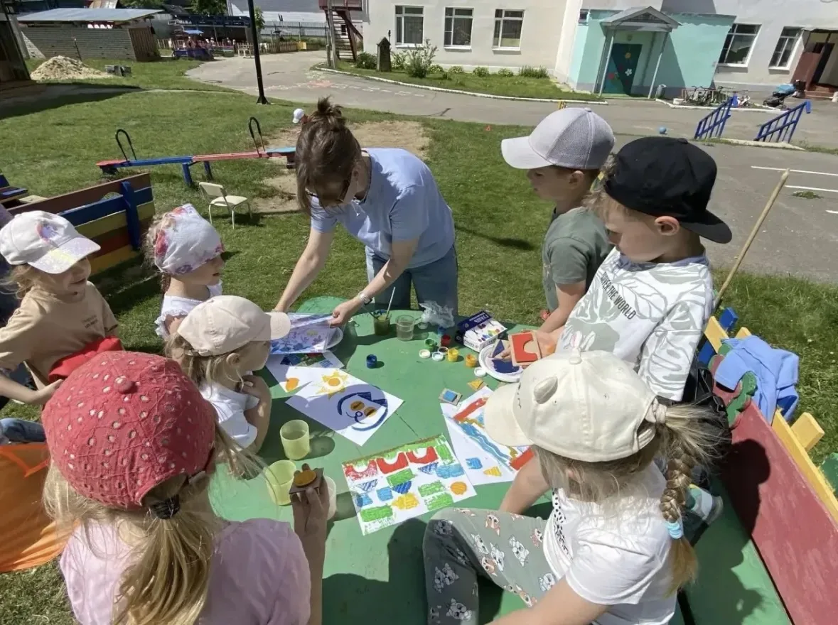 Группа «Солнышки» летом не скучает ☀️