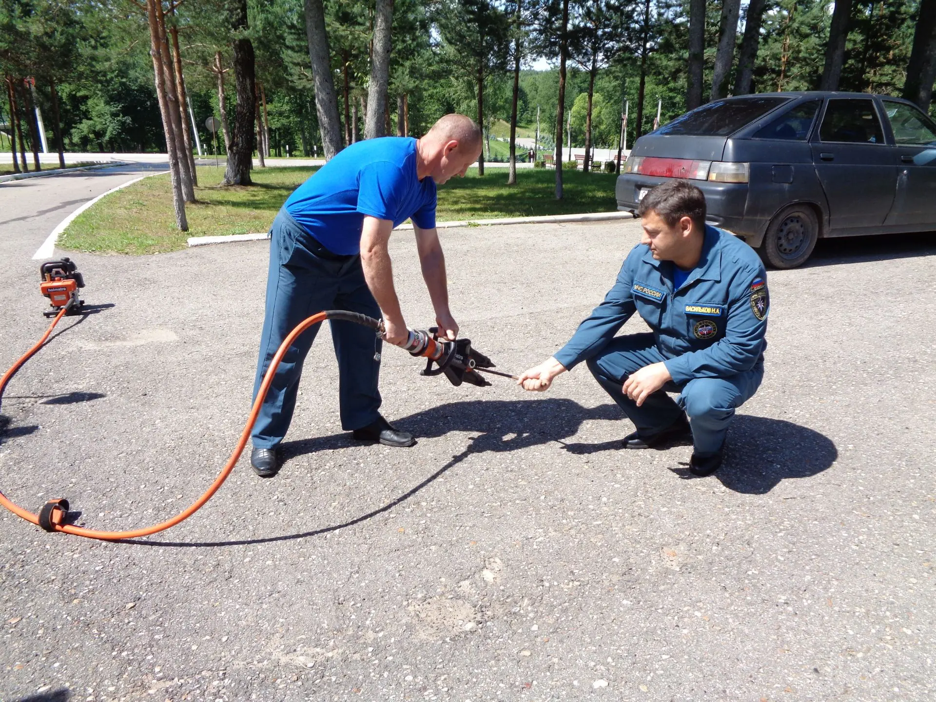 🌞Экскурсия в пожарную часть! 🚒