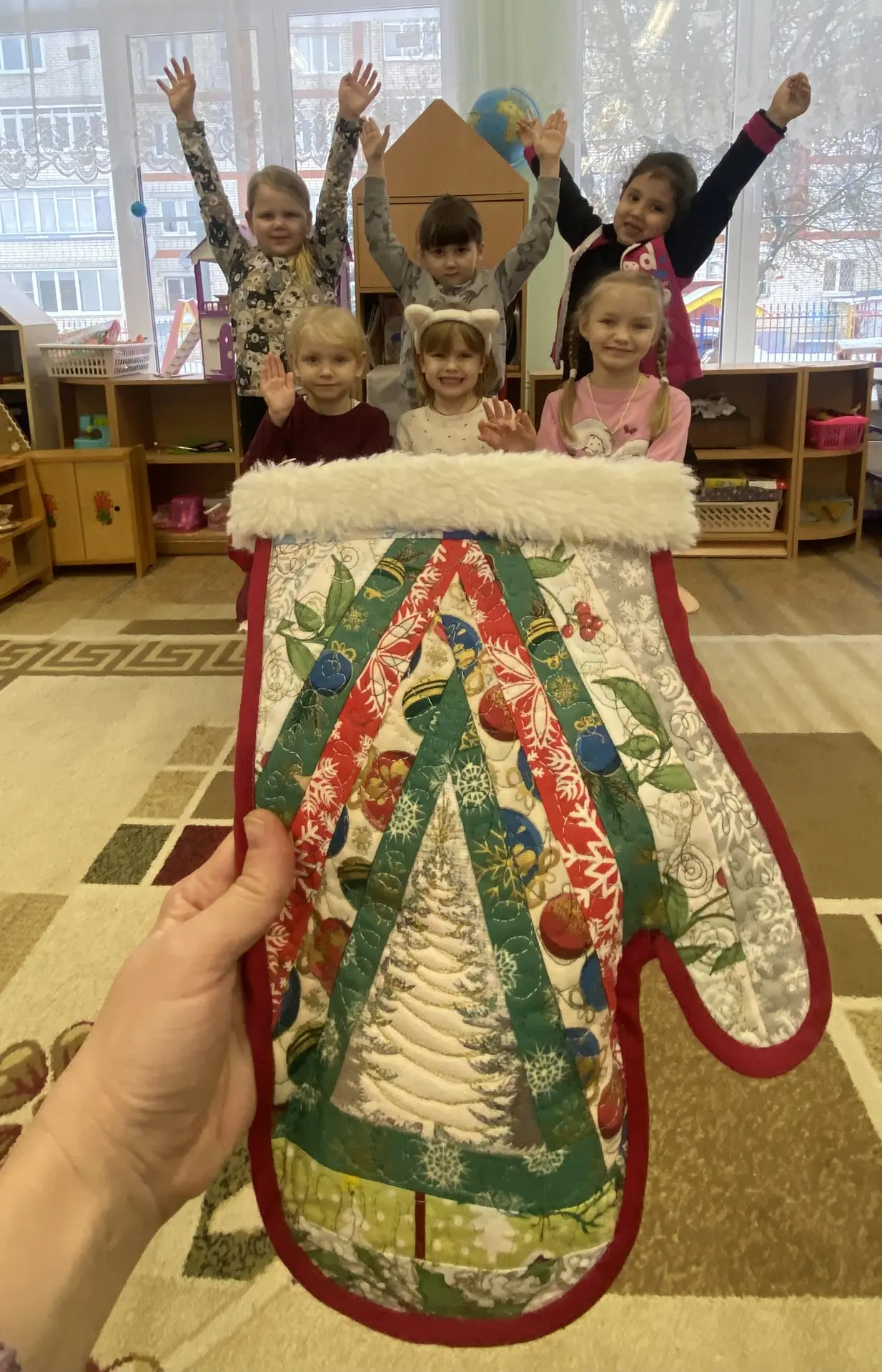 ❄️ День варежки в нашем детском саду 🧤🥚😊