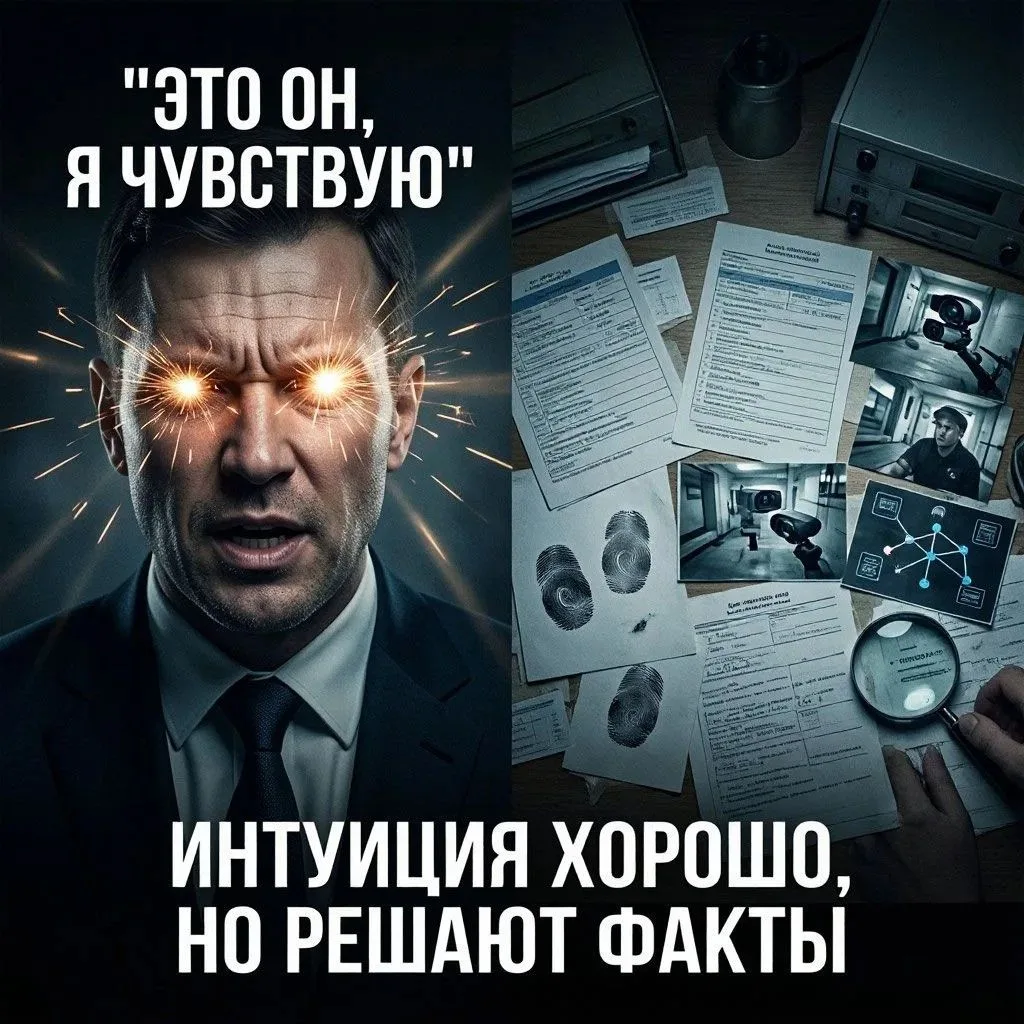 👁️«Чутьё или факты: почему оперативник не верит первому взгляду»