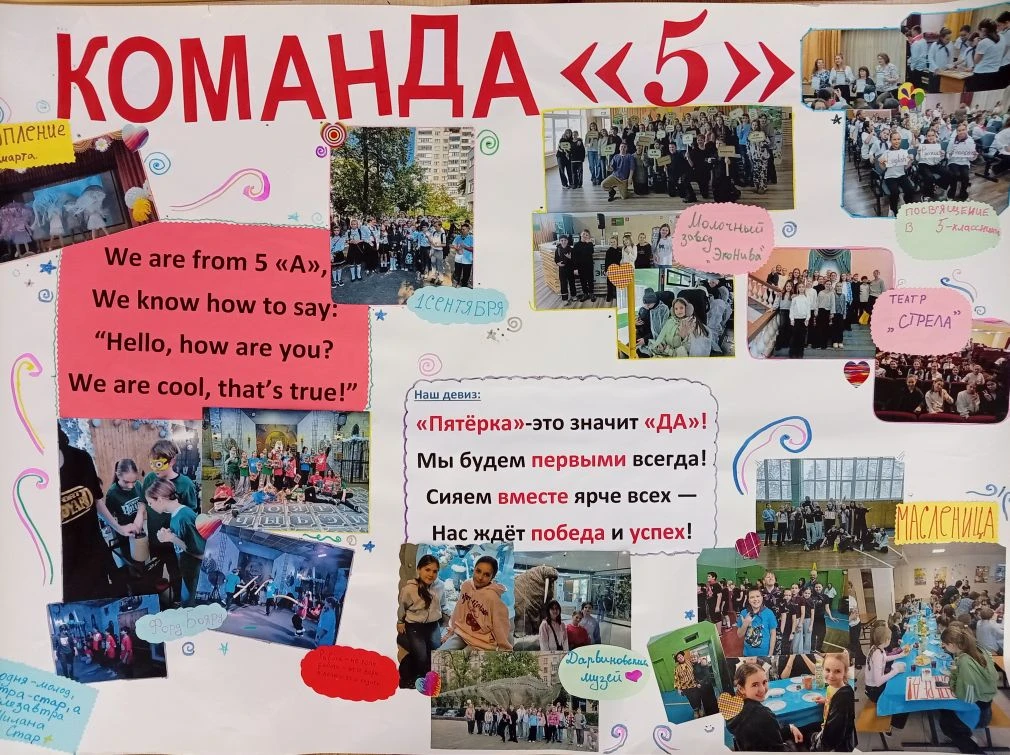 27 марта ученики и родители 5А класса с гордостью представили МБОУ школа № 13 с УИОП на муниципально