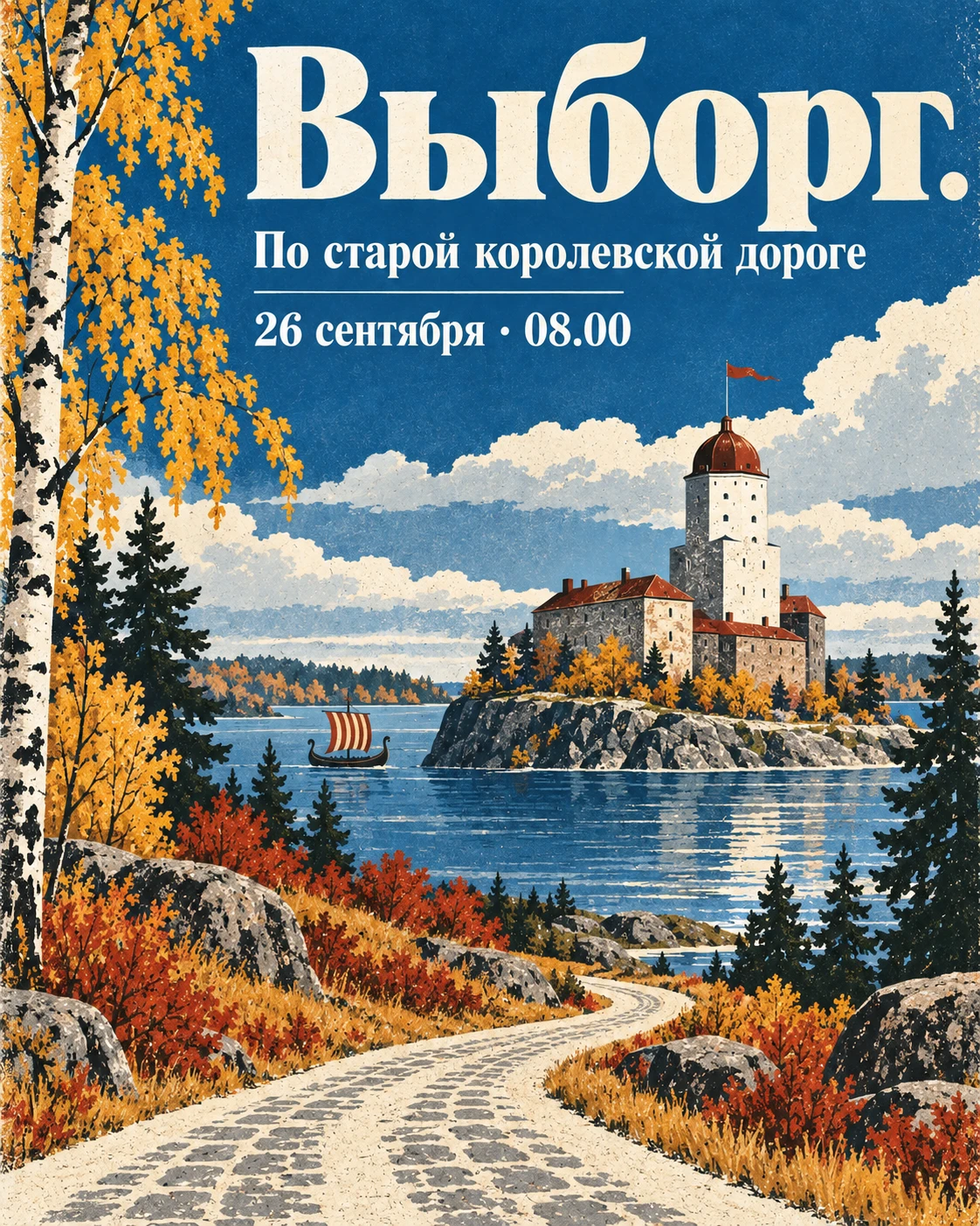 Выборг. По старой королевской дороге