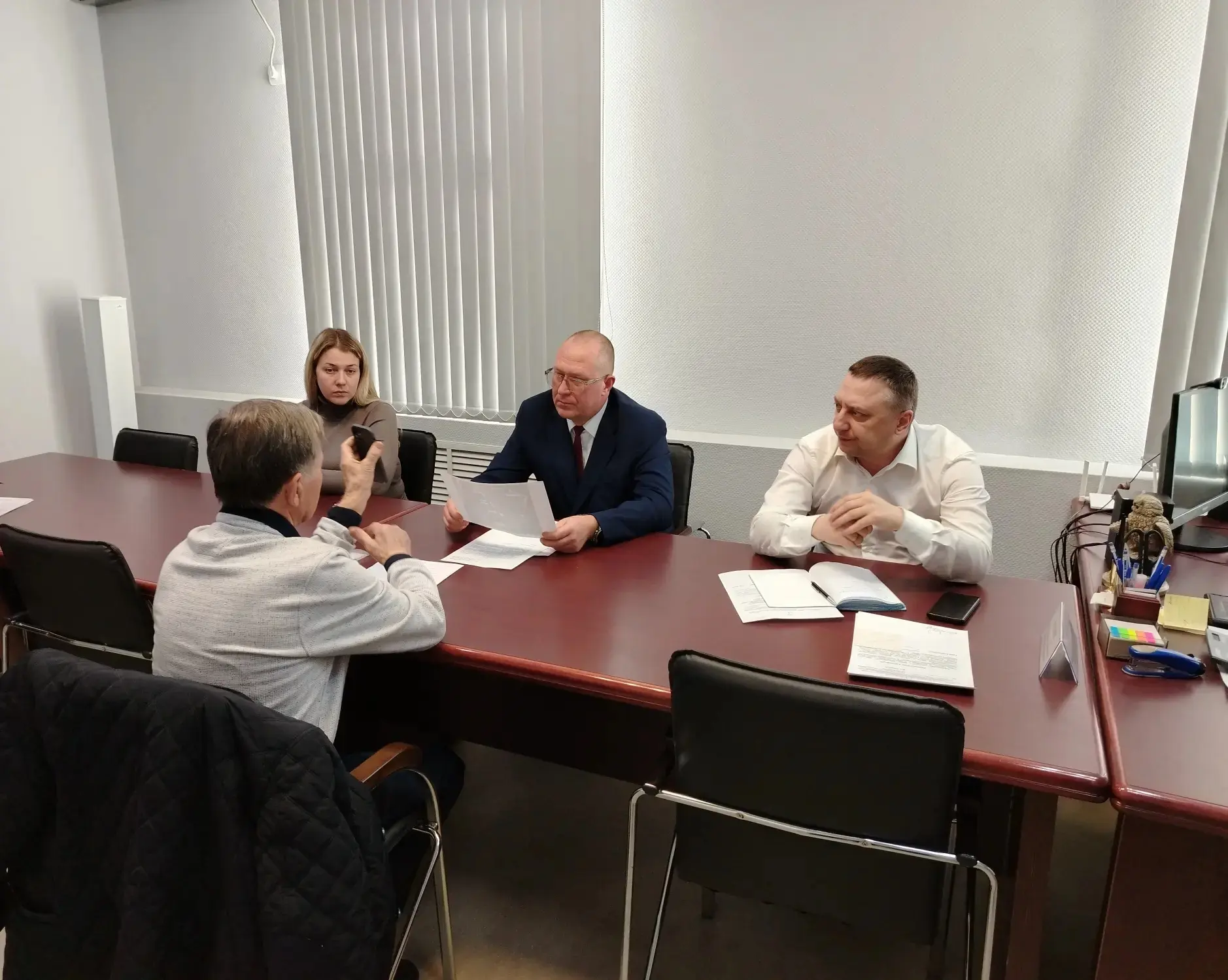 📢️Провел прием граждан по личным вопросам