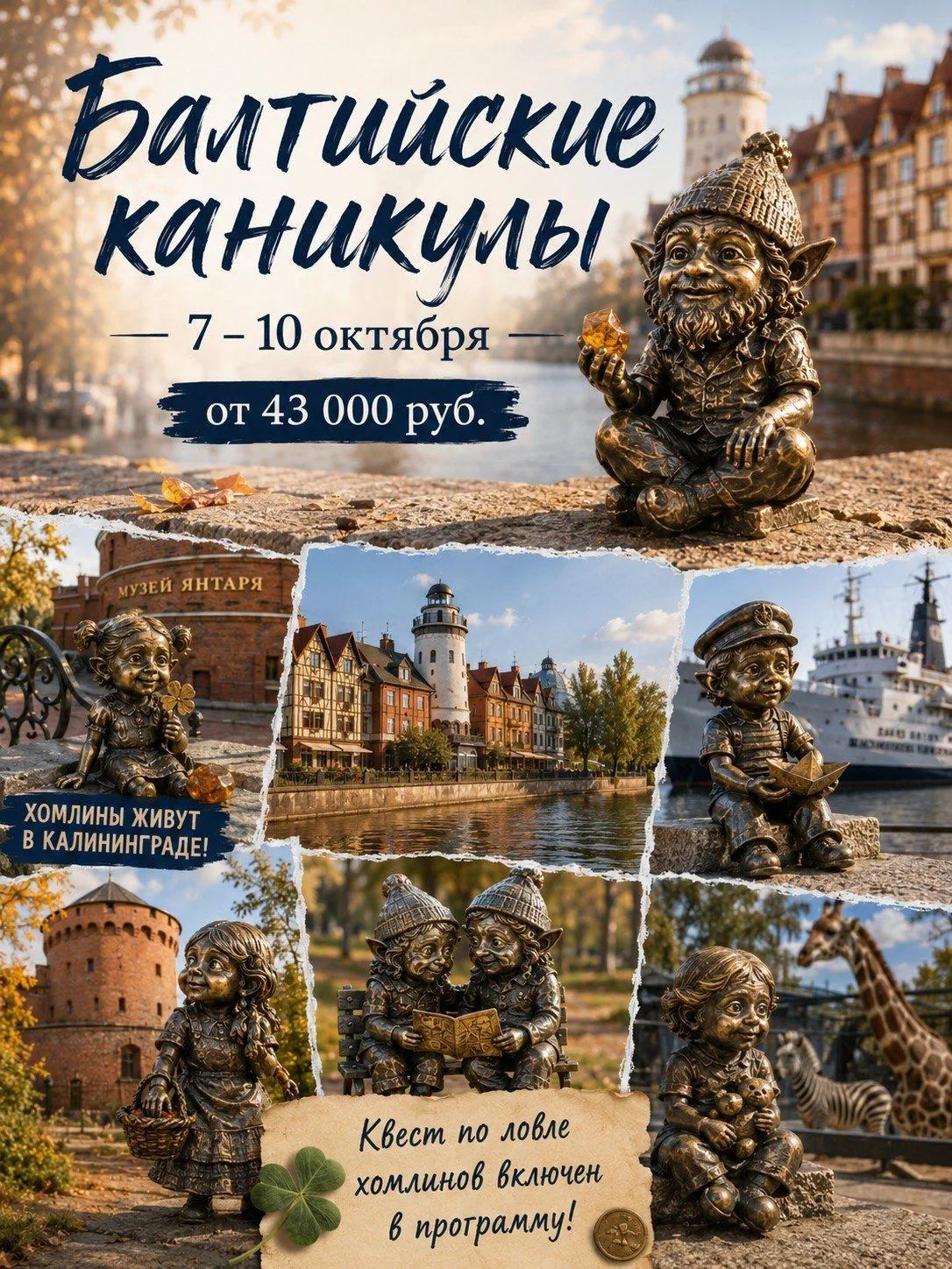 📩 Инструкция по ловле хомлинов в Калининграде