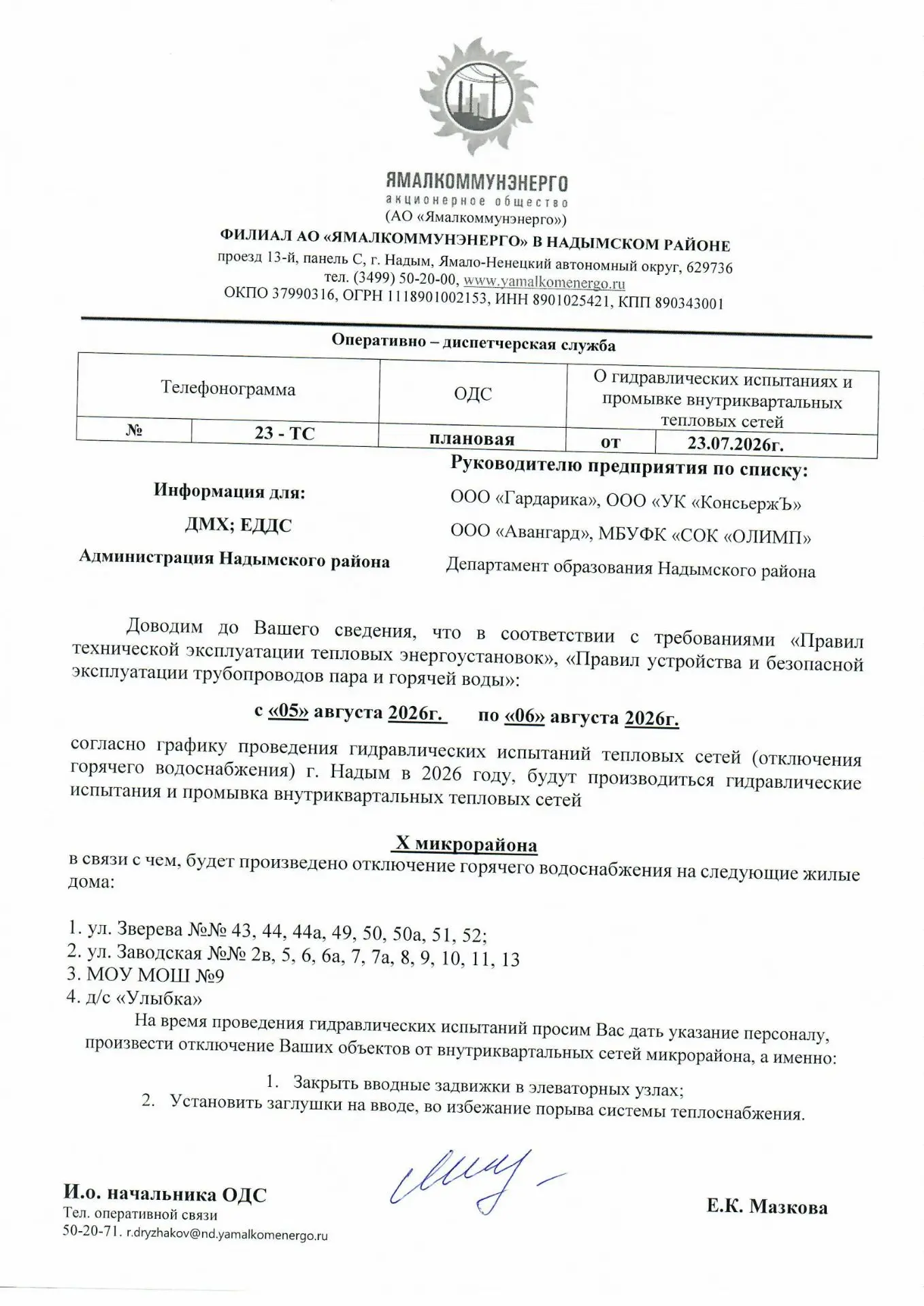 Медиа публикации