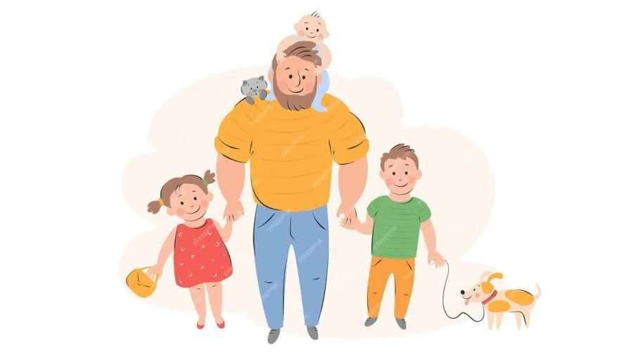 Когда папа — не по крови, а по сердцу 👨👧👦