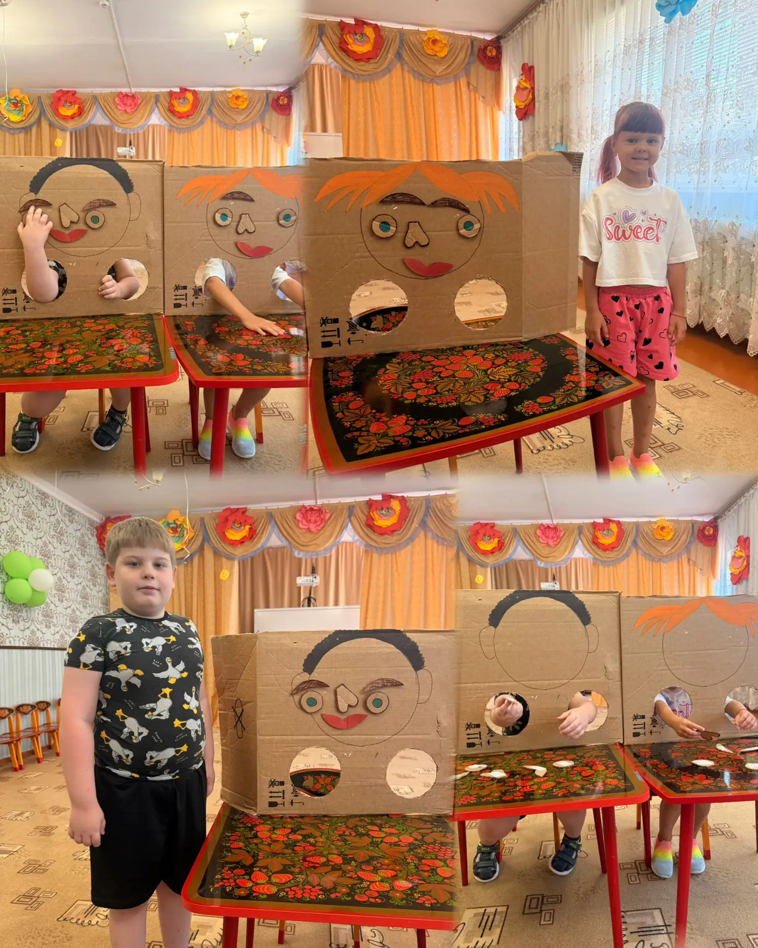 Попади в яблочко! Или куда попали наши малыши? 🎯

В нашей дошкольной разновозрастной группе было не