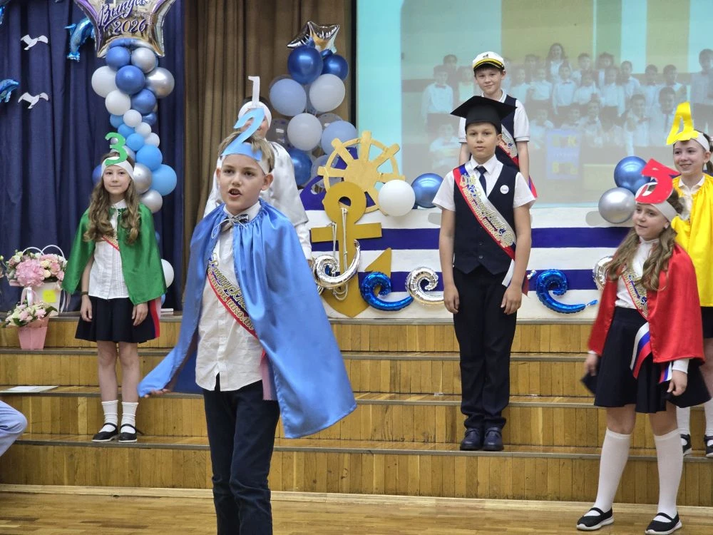 🎉 Прощай, начальная школа! Последний звонок — 2026  💐🎒 Промчались 4 года как один миг. Ещё вчера пер