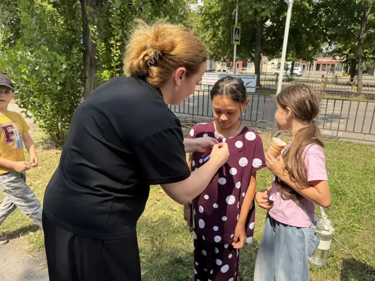 🌟🇷🇺 В Черкесске прошла патриотическая акция «Флаг Родины моей»! 🇷🇺🌟