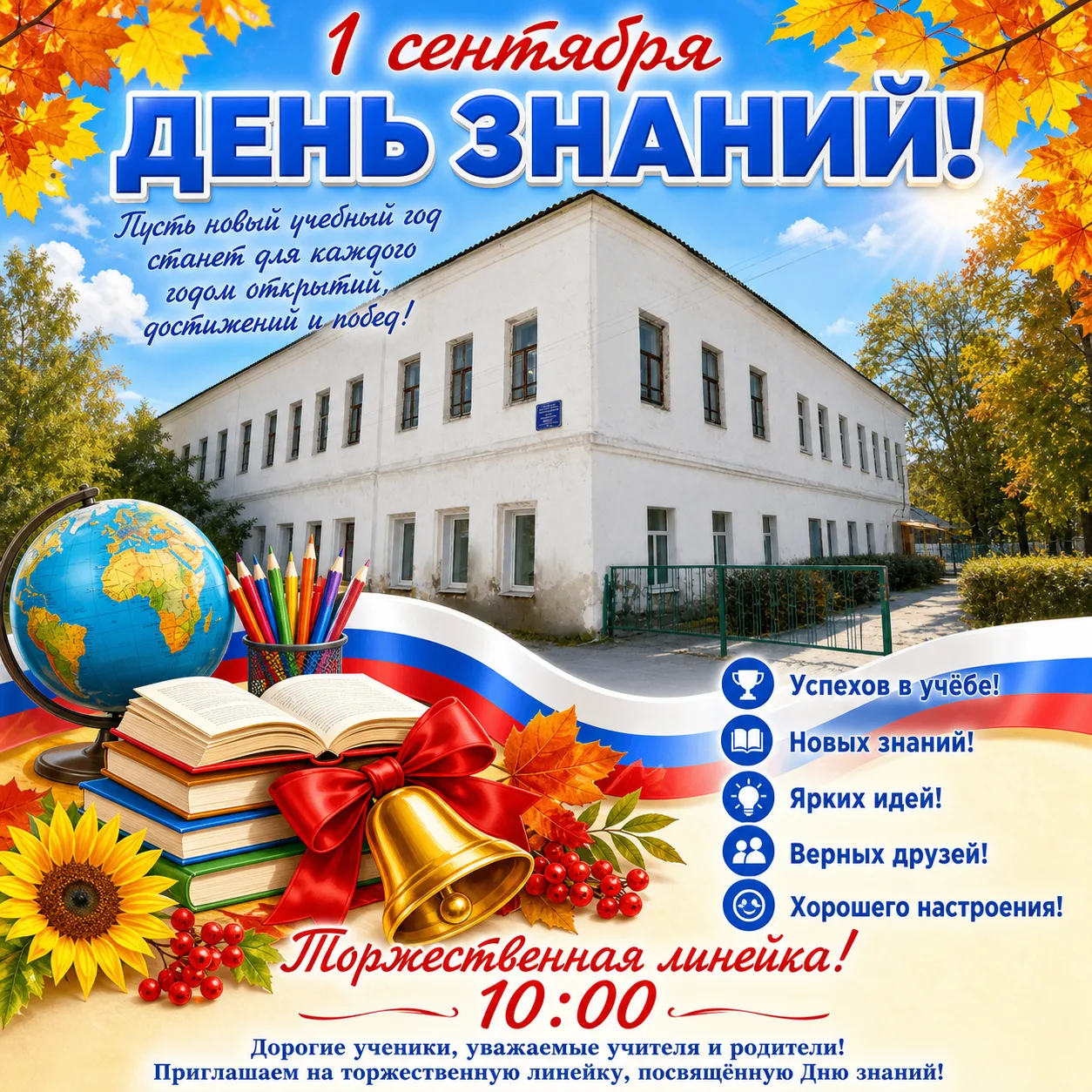Уважаемые родители, дорогие ученики и учителя!