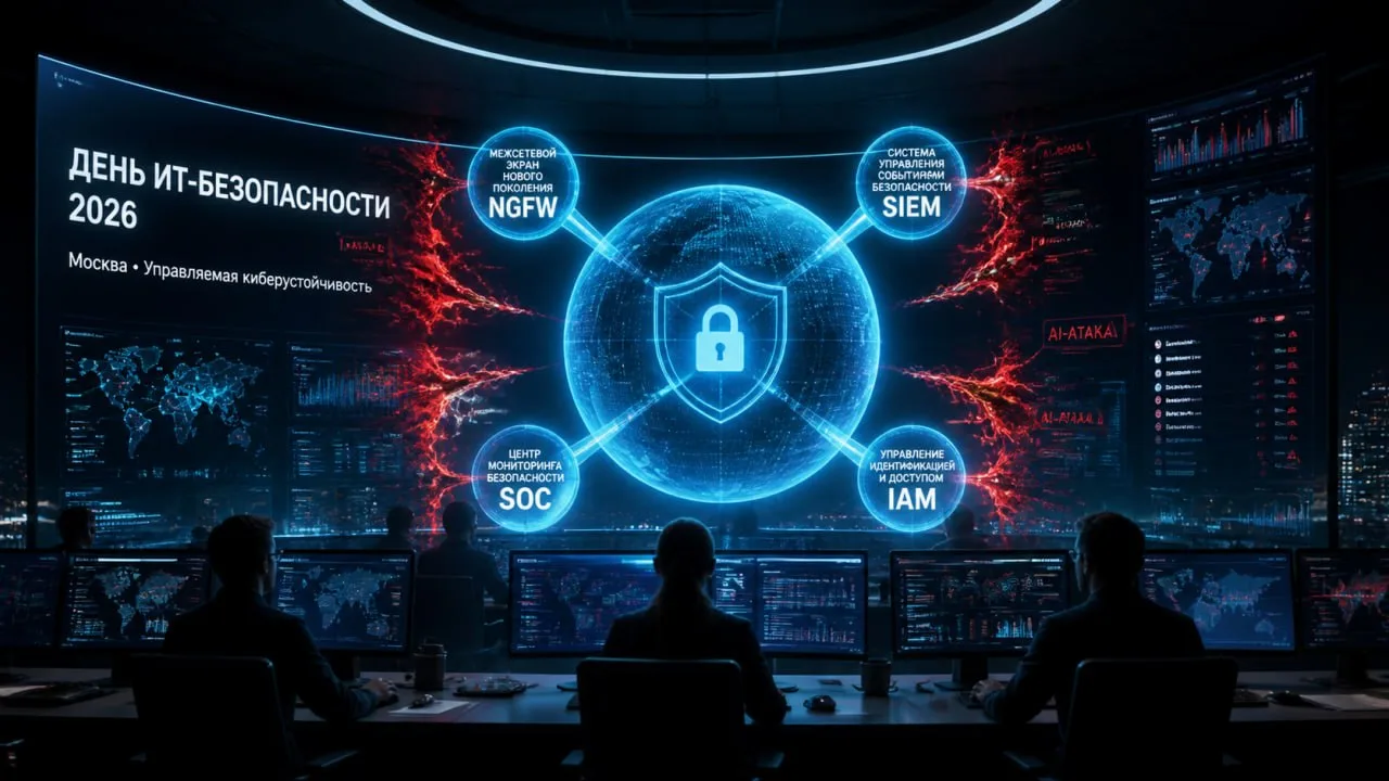 ✅ IT Security Day 2026: от фрагментированной защиты к управляемой киберустойчивости
