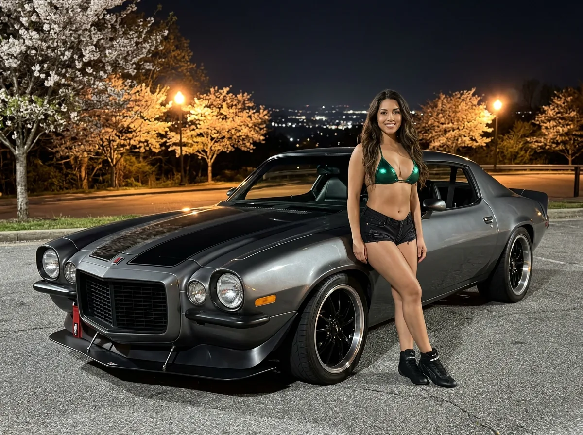 Неспокойной ночи с Chevrolet Camaro Z28 Second Generation 1970 💞