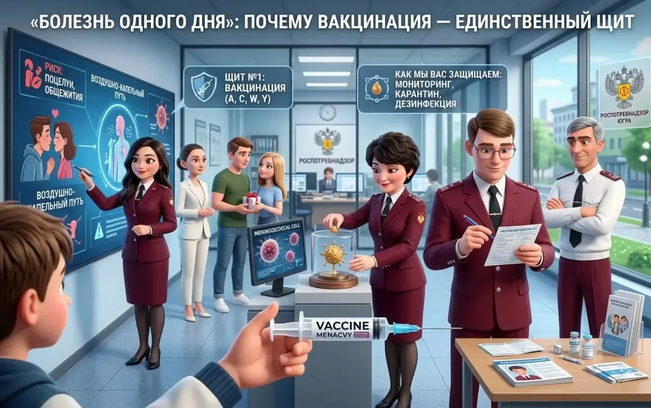 🧠 «Болезнь одного дня»: почему от менингококка спасает только прививка