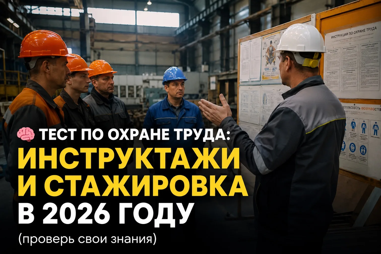 1️⃣ Что важно учитывать при оформлении документов, подтверждающих проведение инструктаж...