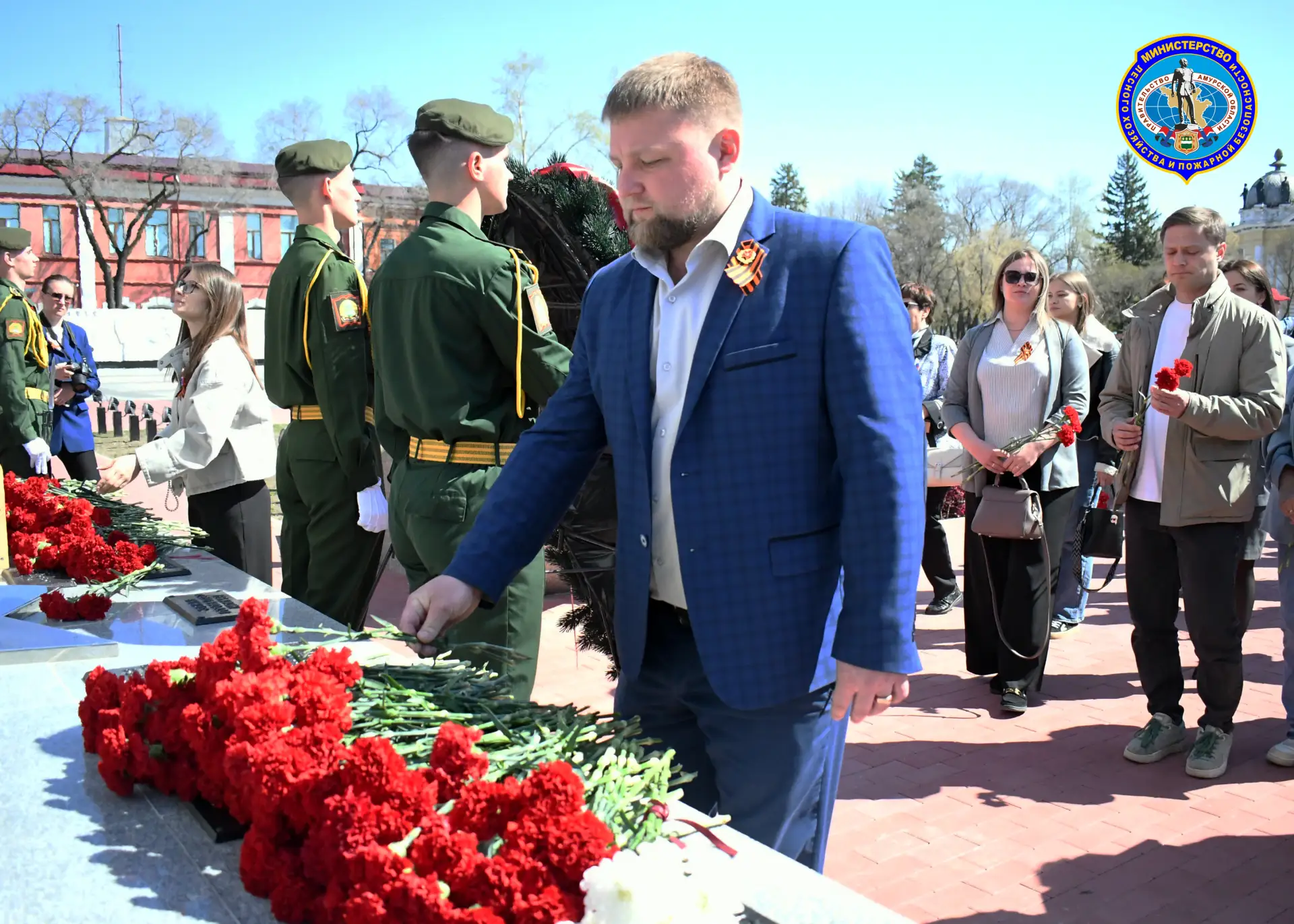 «Никто не забыт и ничто не забыто»: в Благовещенске почтили память защитников Родины и тружеников ты