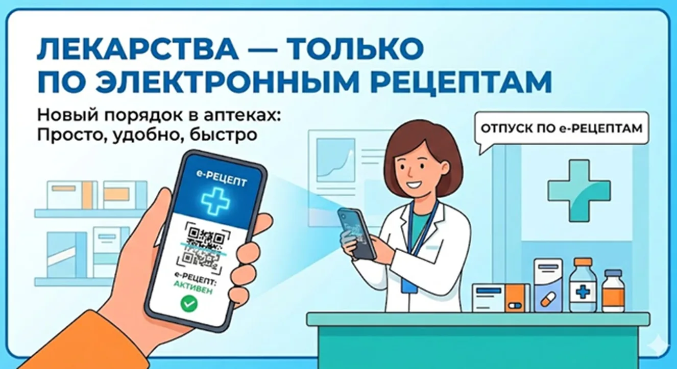 🔗 Рецептурные лекарства будут отпускать только по электронным рецептам?