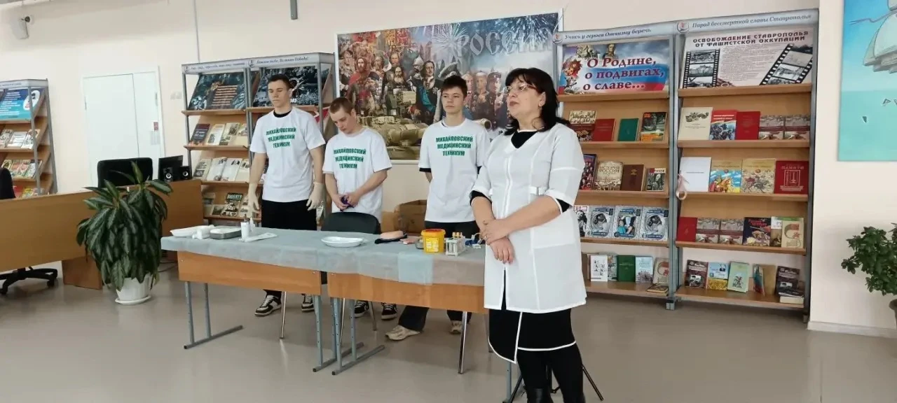 На минувшей недели обучающихся 9-х классов МБОУ СОШ №20 посетил Михайловский медицинский техникум. С
