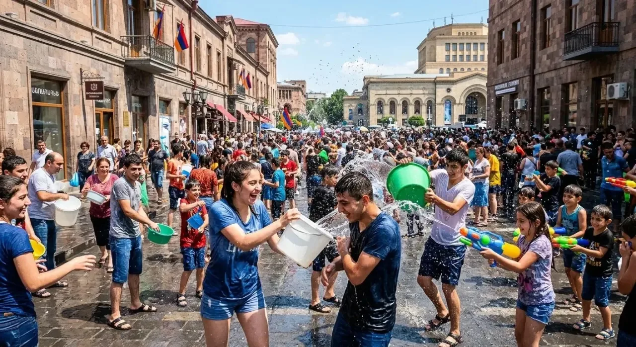 🌊 Водный фестиваль Вардавар в Армении 

Перелёт 10 июля 7 ночей 
☕ Завтрак 

🏨 Primer Hotel 3*
54 