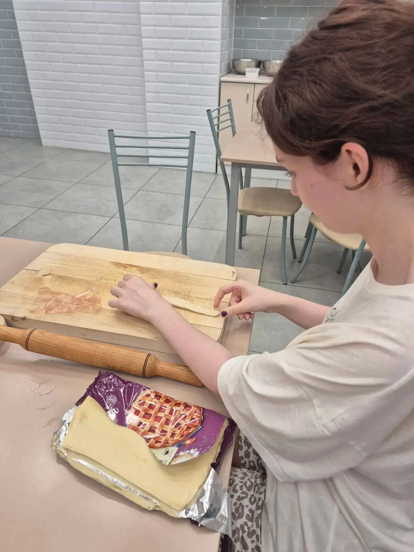 В выходной день ребята стационарного отделения пожаловали себя вкусной выпечкой. Сосиск...